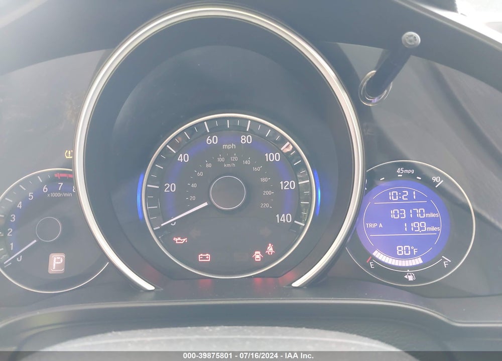 2017 HONDA FIT LX VIN: JHMGK5H56HS022542