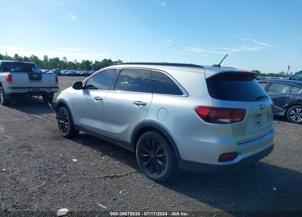 2019 KIA SORENTO 3.3L S VIN: 5XYPG4A5XKG600078