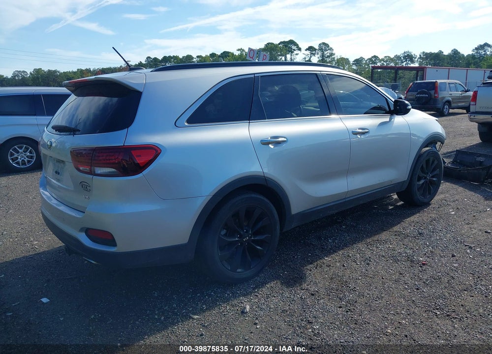 2019 KIA SORENTO 3.3L S VIN: 5XYPG4A5XKG600078