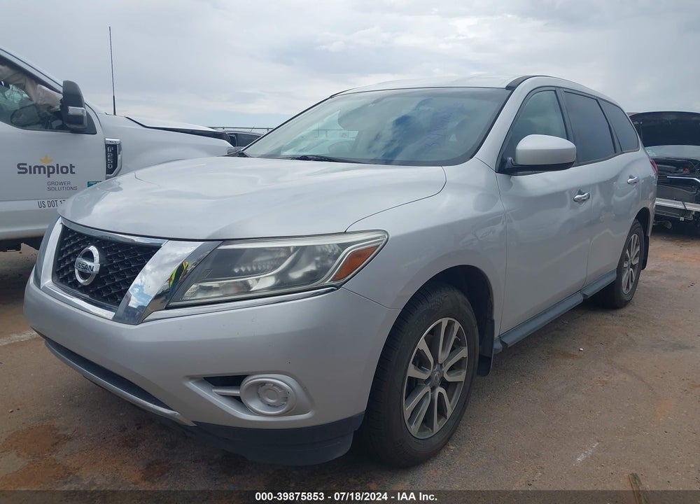 2013 NISSAN PATHFINDER S VIN: 5N1AR2MN4DC622001