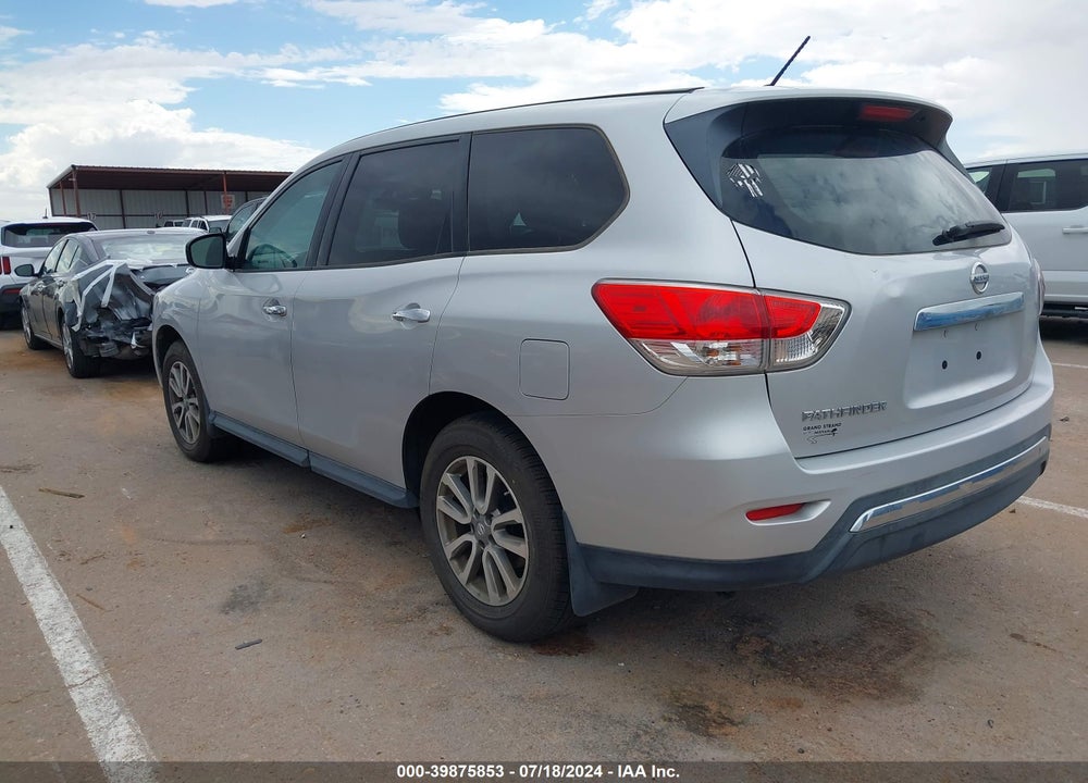 2013 NISSAN PATHFINDER S VIN: 5N1AR2MN4DC622001