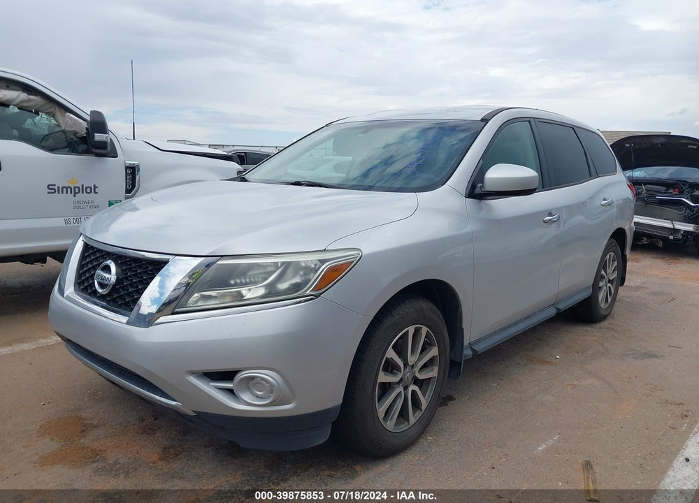 2013 NISSAN PATHFINDER S VIN: 5N1AR2MN4DC622001
