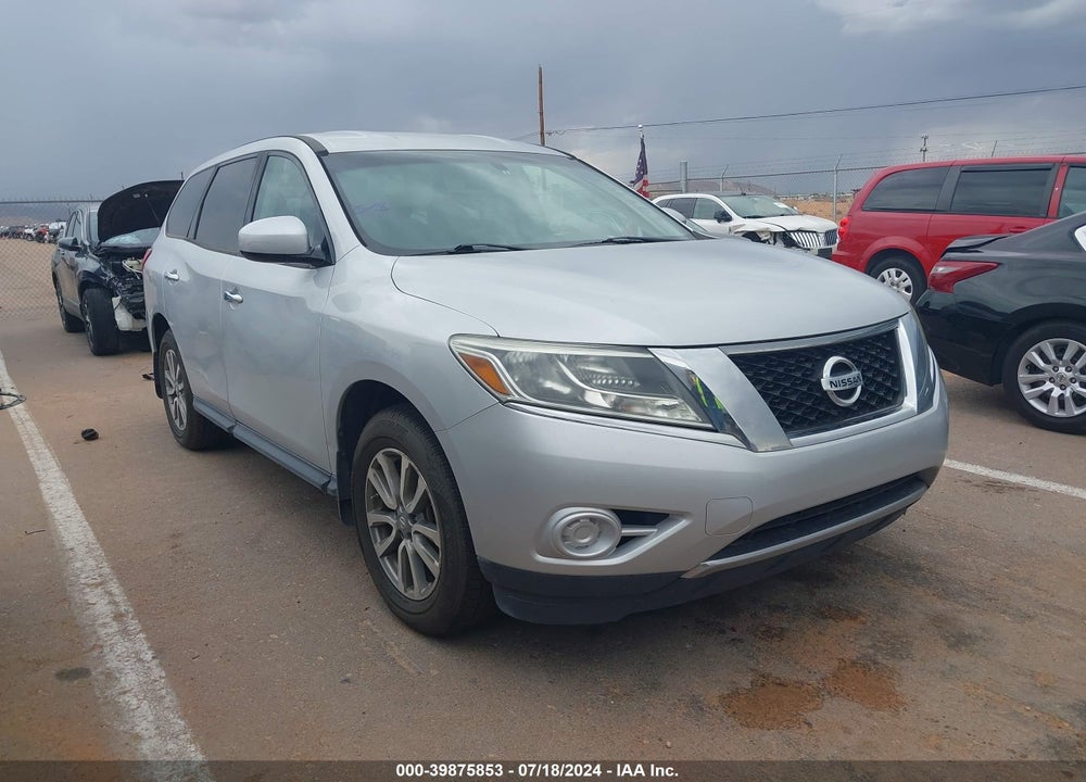 2013 NISSAN PATHFINDER S VIN: 5N1AR2MN4DC622001