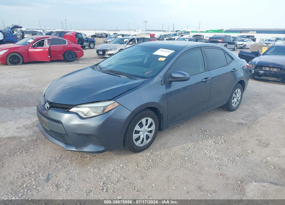 2014 TOYOTA COROLLA L VIN: 5YFBURHE9EP141728
