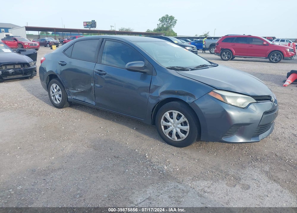 2014 TOYOTA COROLLA L VIN: 5YFBURHE9EP141728