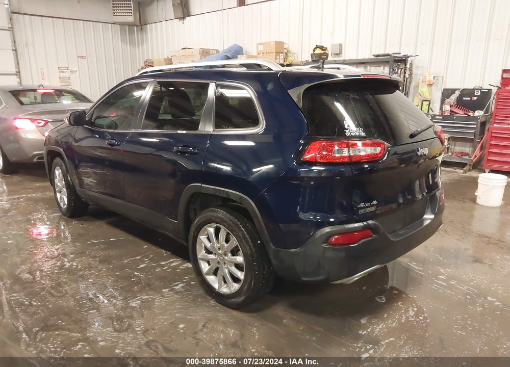 2015 JEEP CHEROKEE LIMITED VIN: 1C4PJMDS2FW543998
