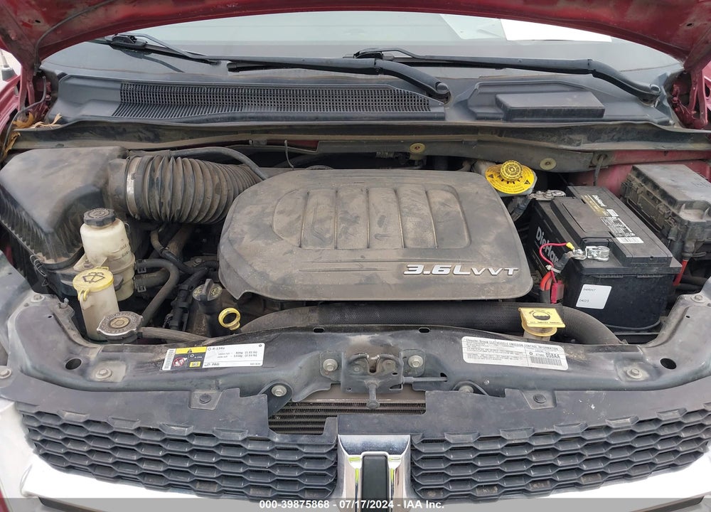 2014 DODGE GRAND CARAVAN SE VIN: 2C4RDGBG8ER260366
