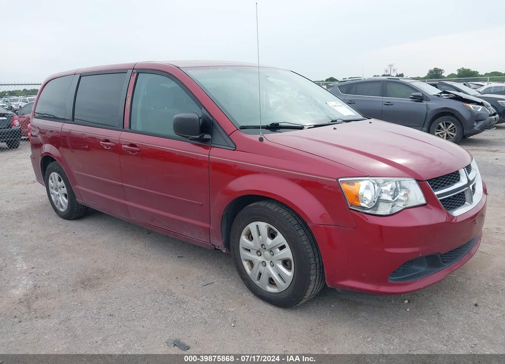 2014 DODGE GRAND CARAVAN SE VIN: 2C4RDGBG8ER260366