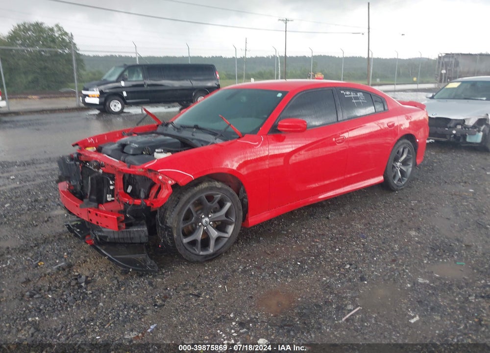 2019 DODGE CHARGER GT RWD VIN: 2C3CDXHG5KH608658