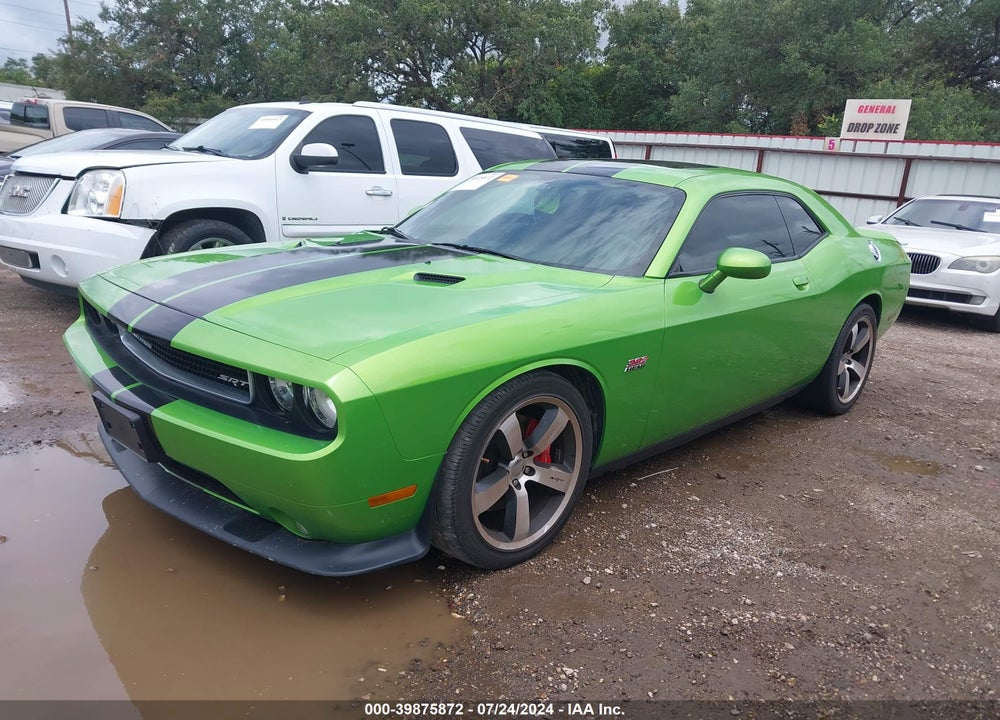 2011 DODGE CHALLENGER SRT8 VIN: 2B3CJ7DJ7BH601296