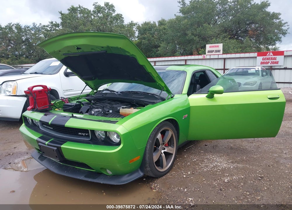 2011 DODGE CHALLENGER SRT8 VIN: 2B3CJ7DJ7BH601296