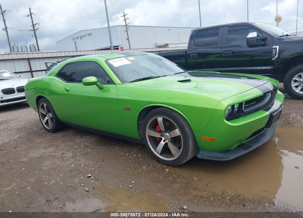 2011 DODGE CHALLENGER SRT8 VIN: 2B3CJ7DJ7BH601296