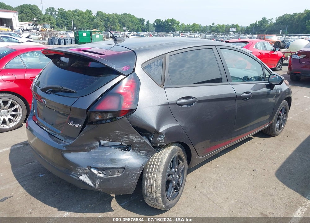 2018 FORD FIESTA SE VIN: 3FADP4EJ0JM140558