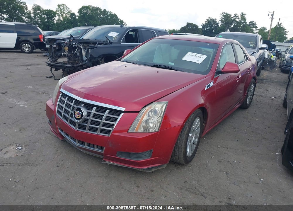 2012 CADILLAC CTS LUXURY VIN: 1G6DE5E50C0115578