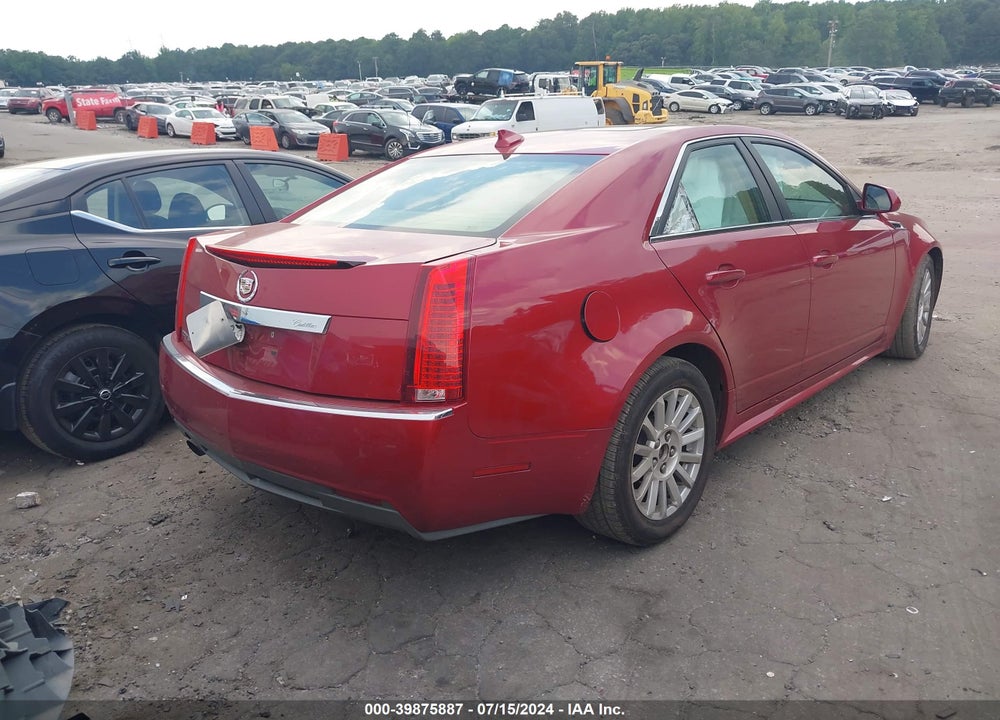 2012 CADILLAC CTS LUXURY VIN: 1G6DE5E50C0115578