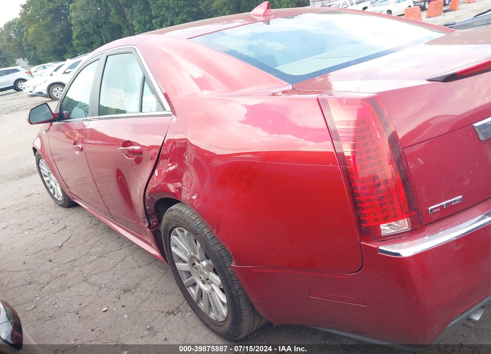 2012 CADILLAC CTS LUXURY VIN: 1G6DE5E50C0115578