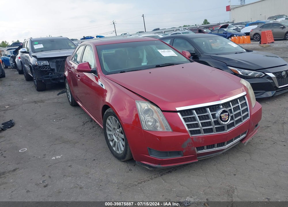 2012 CADILLAC CTS LUXURY VIN: 1G6DE5E50C0115578