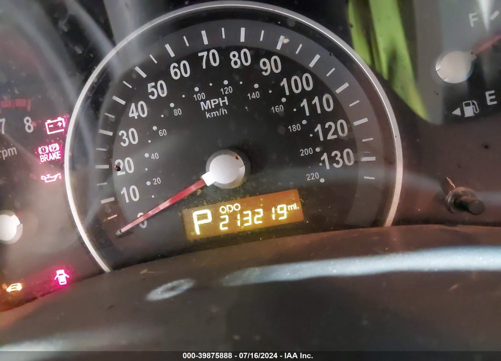 2012 KIA SEDONA EX VIN: KNDMH4C75C6497252