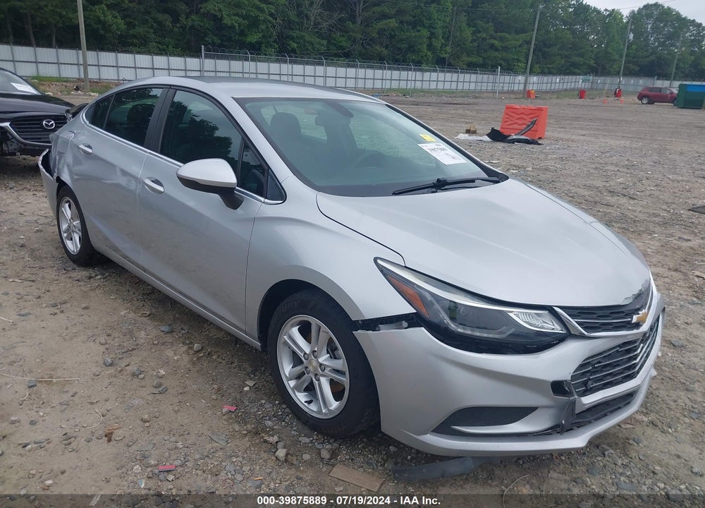 2017 CHEVROLET CRUZE LT AUTO VIN: 1G1BE5SM7H7160248