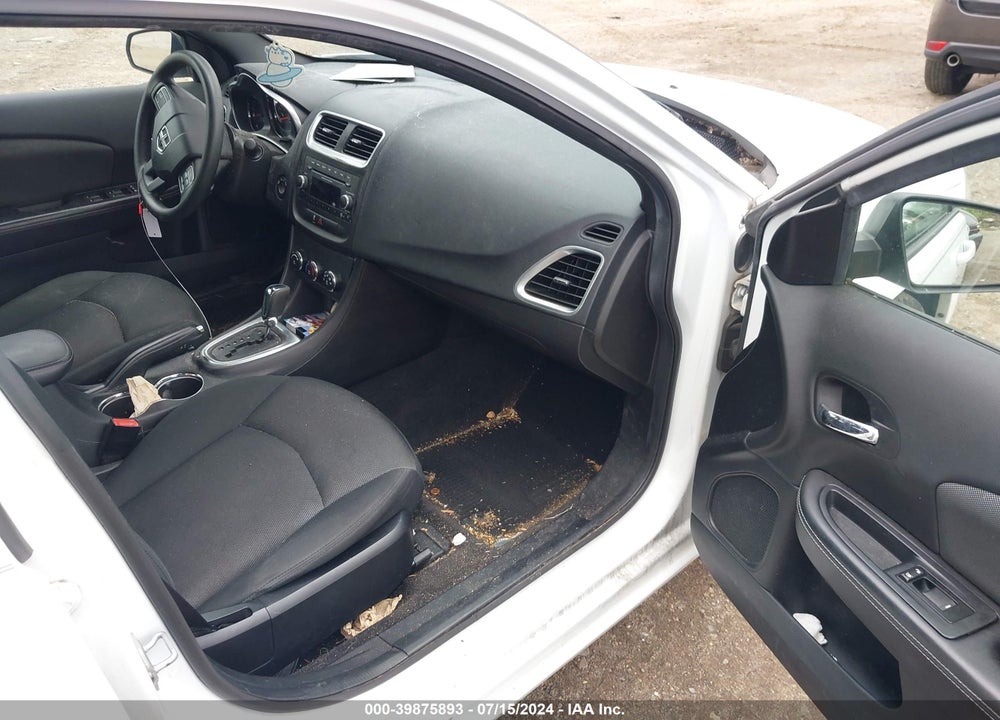 2012 DODGE AVENGER SE VIN: 1C3CDZAB5CN325633