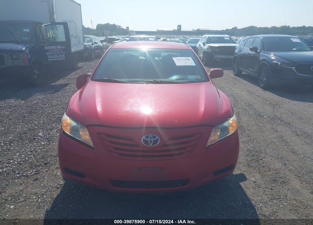 2008 TOYOTA CAMRY LE VIN: 4T1BE46KX8U244703