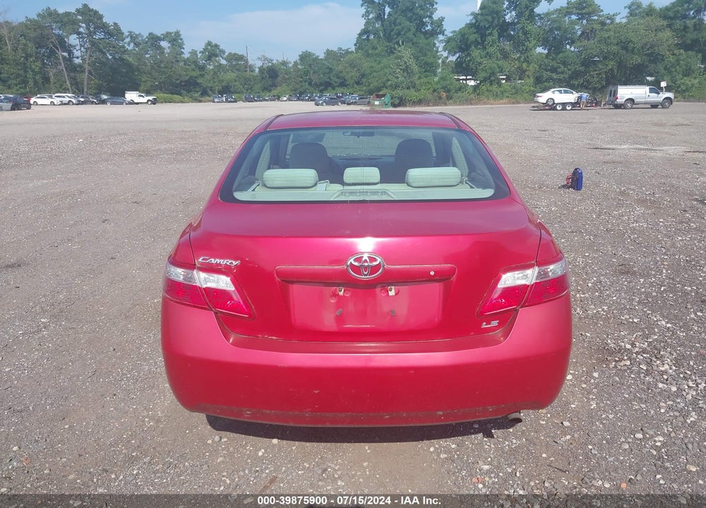 2008 TOYOTA CAMRY LE VIN: 4T1BE46KX8U244703