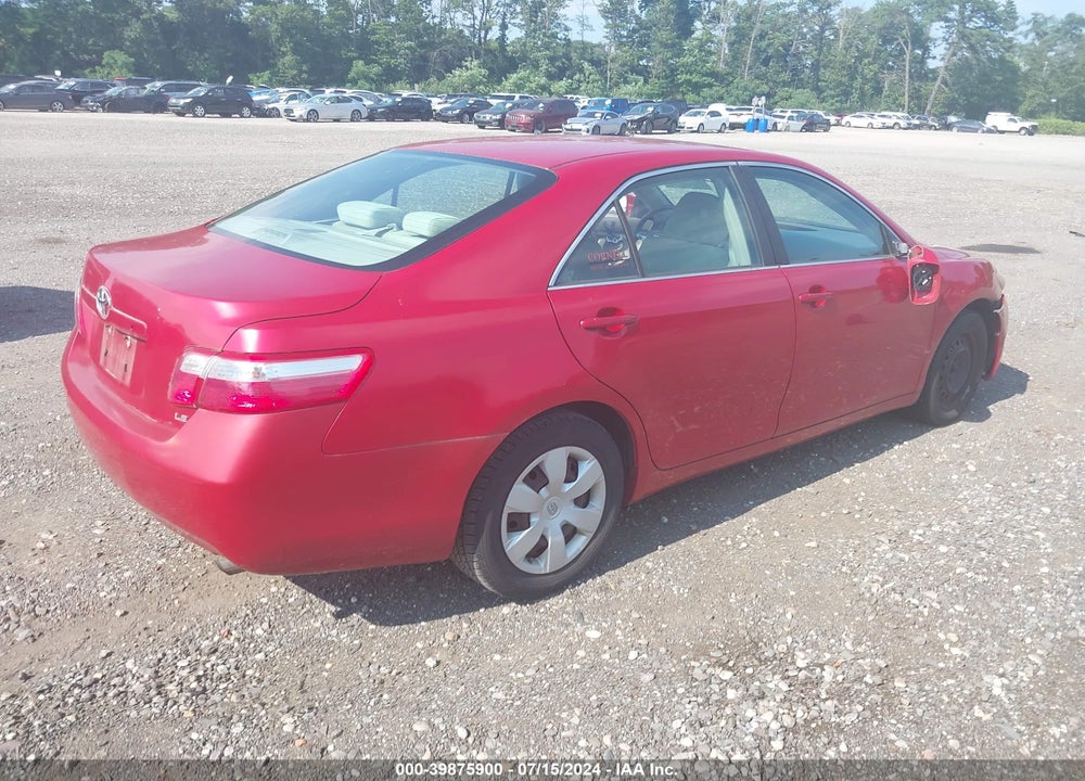 2008 TOYOTA CAMRY LE VIN: 4T1BE46KX8U244703