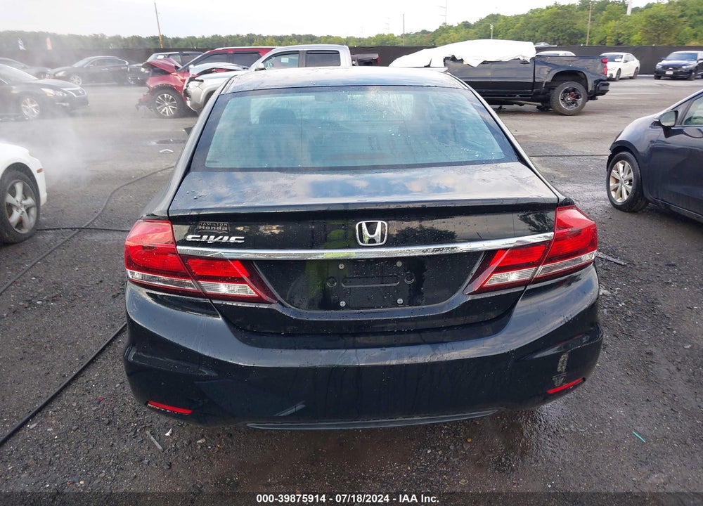2015 HONDA CIVIC EX VIN: 19XFB2F8XFE225717