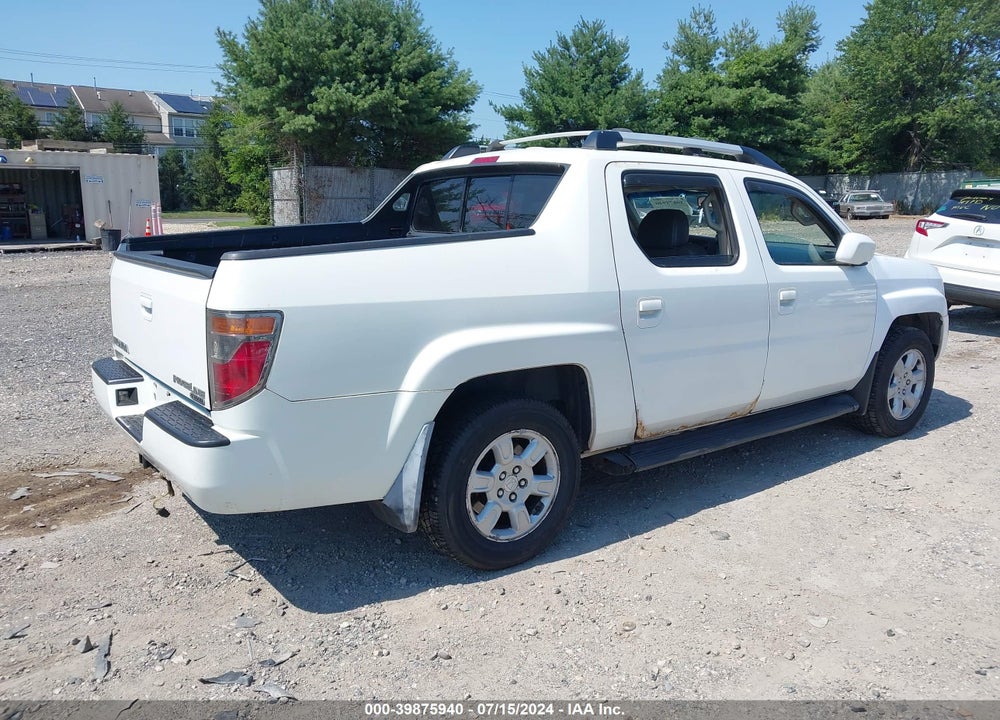 2006 HONDA RIDGELINE RTL VIN: 2HJYK165X6H544382