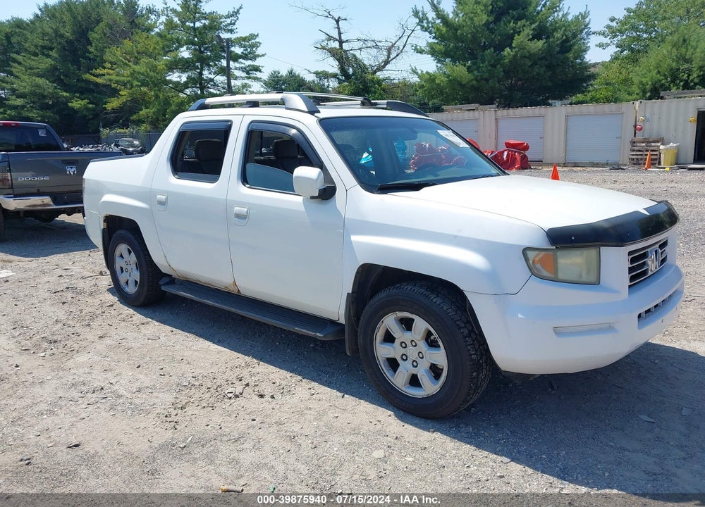 2006 HONDA RIDGELINE RTL VIN: 2HJYK165X6H544382