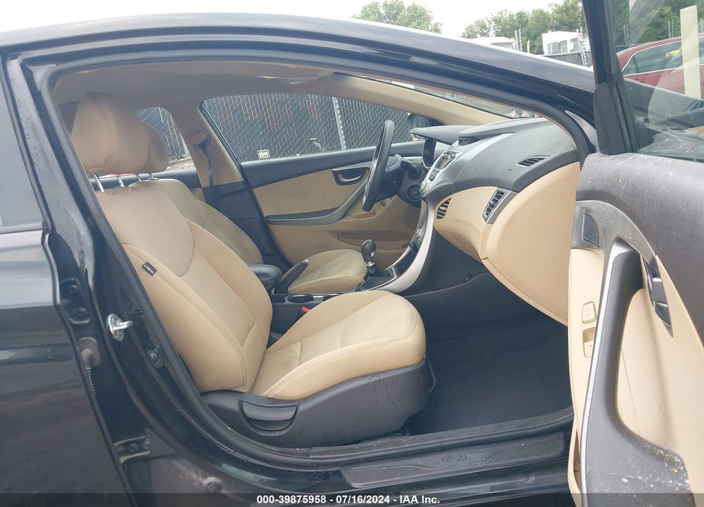 2012 HYUNDAI ELANTRA GLS VIN: 5NPDH4AE4CH102517