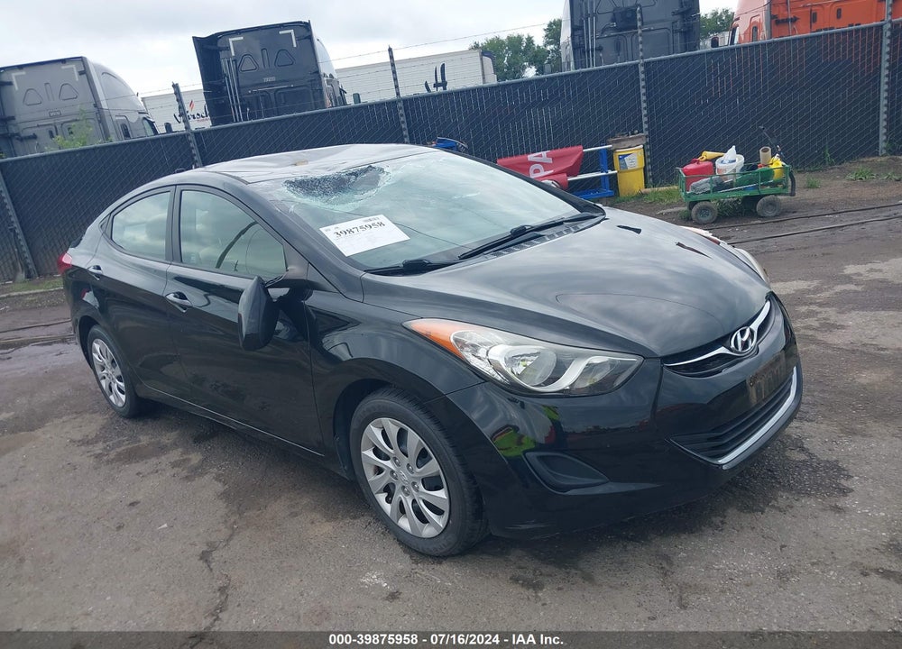 2012 HYUNDAI ELANTRA GLS VIN: 5NPDH4AE4CH102517