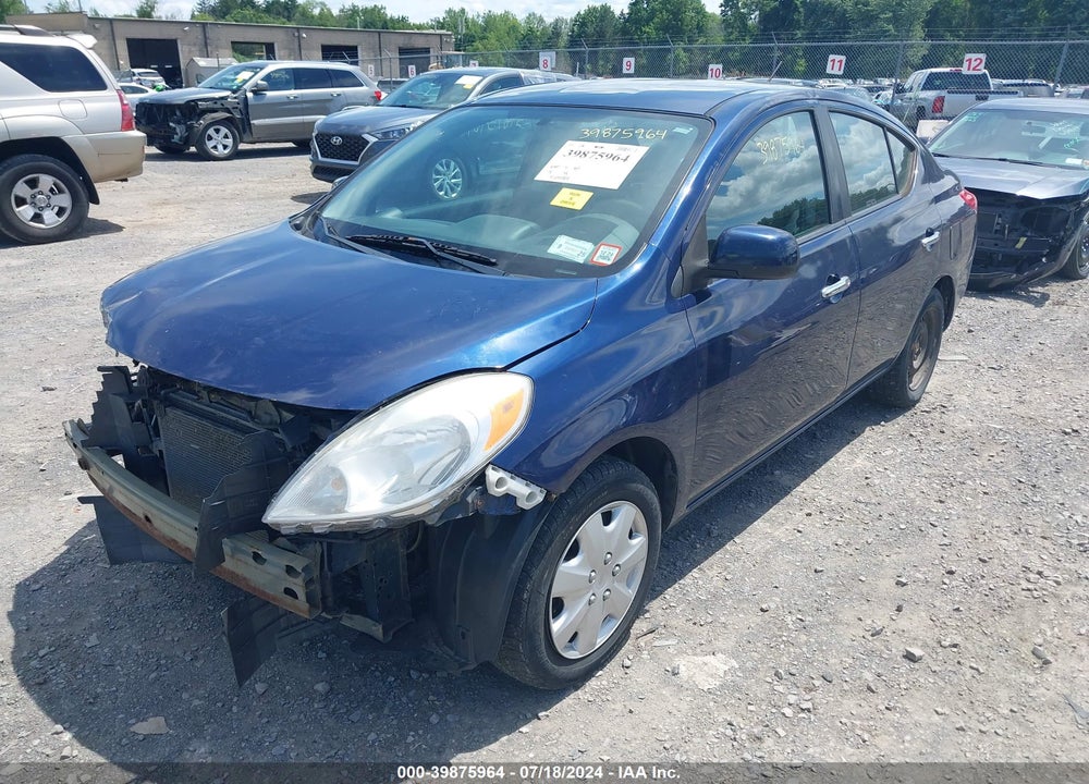 2012 NISSAN VERSA 1.6 SV VIN: 3N1CN7AP1CL917901