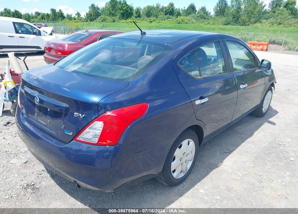 2012 NISSAN VERSA 1.6 SV VIN: 3N1CN7AP1CL917901