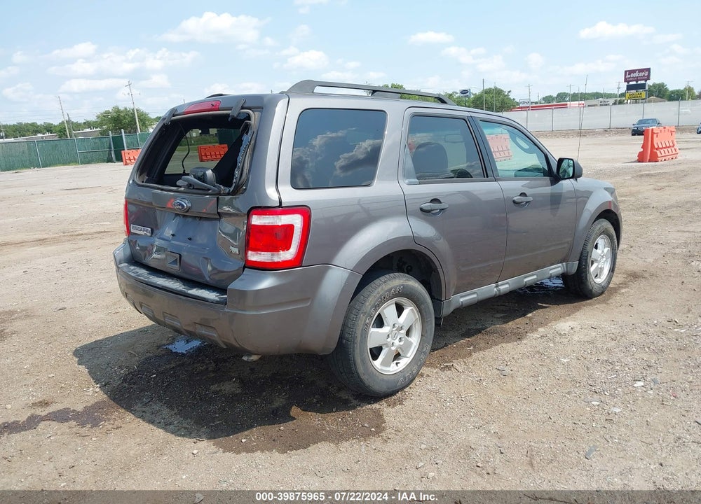 2011 FORD ESCAPE XLT VIN: 1FMCU9DG4BKC68436