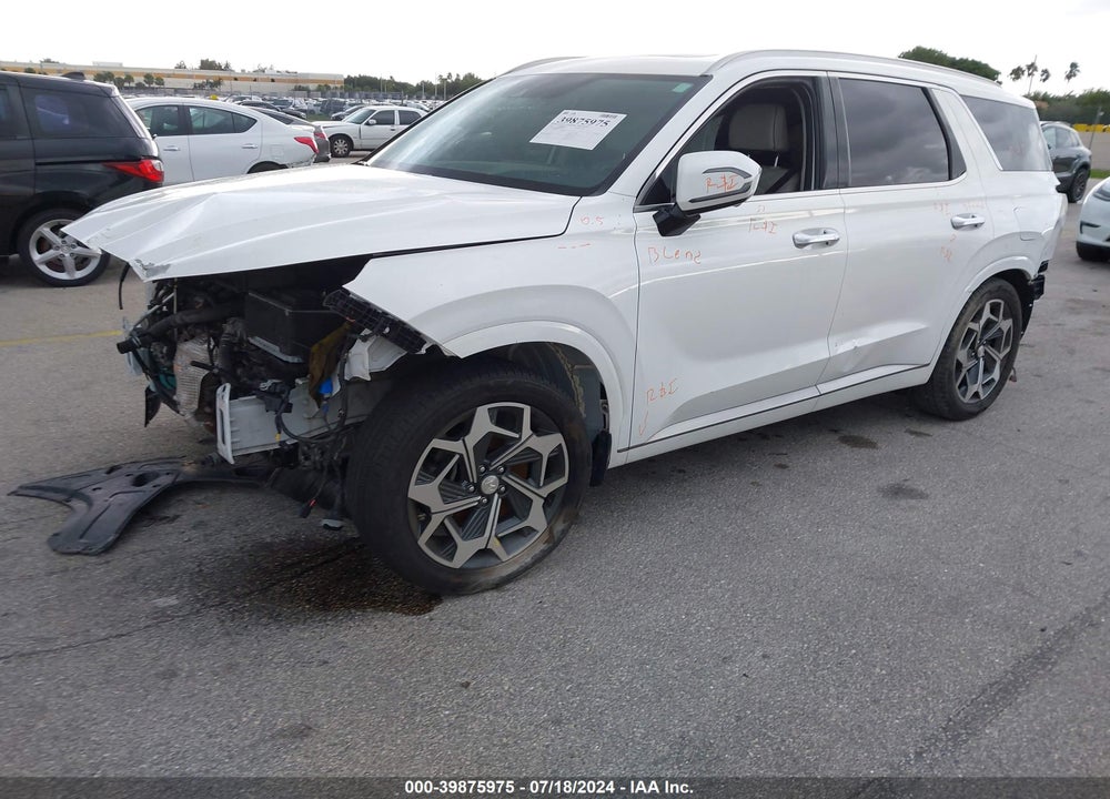 2022 HYUNDAI PALISADE CALLIGRAPHY VIN: KM8R7DHE2NU339977