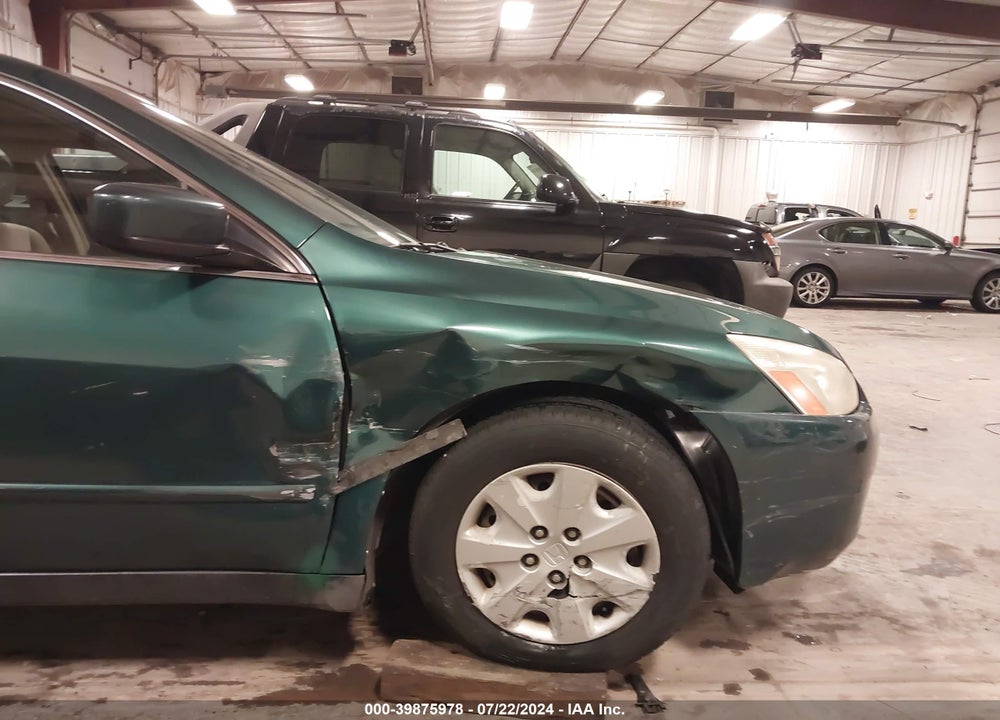 2003 HONDA ACCORD 2.4 LX VIN: 3HGCM56373G700695