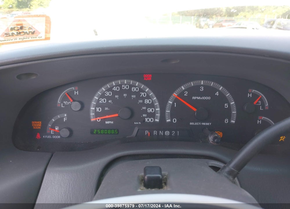 2001 FORD F-150 VIN: 1FTZX172X1NA62204