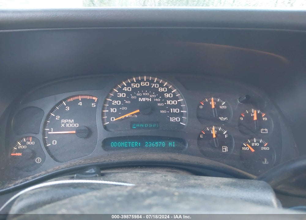 2004 CHEVROLET SILVERADO 2500HD LS VIN: 1GCHC29224E367954