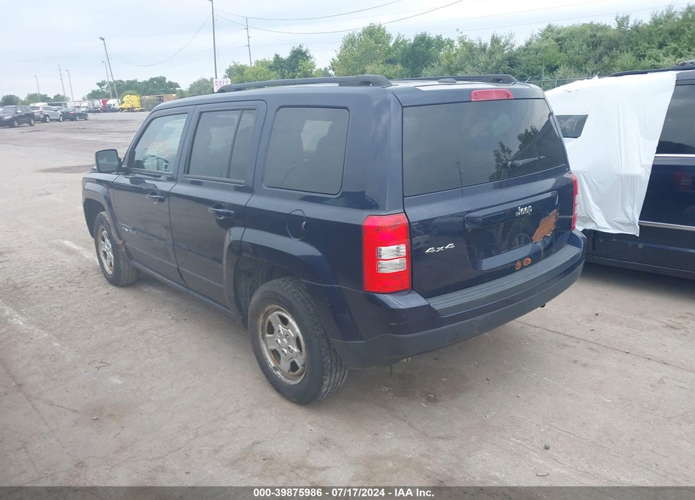 2016 JEEP PATRIOT SPORT VIN: 1C4NJRBB0GD632151