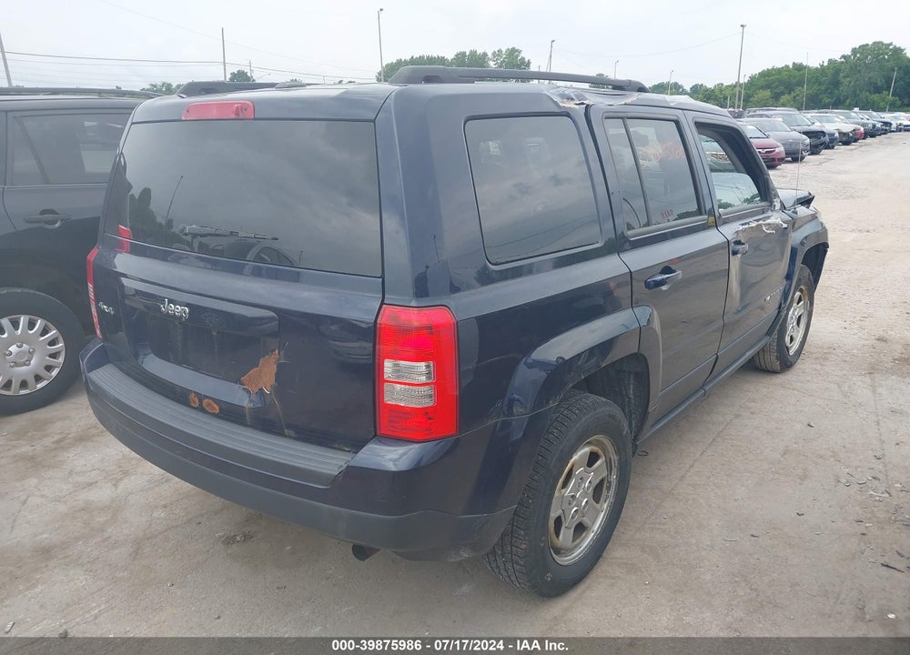 2016 JEEP PATRIOT SPORT VIN: 1C4NJRBB0GD632151
