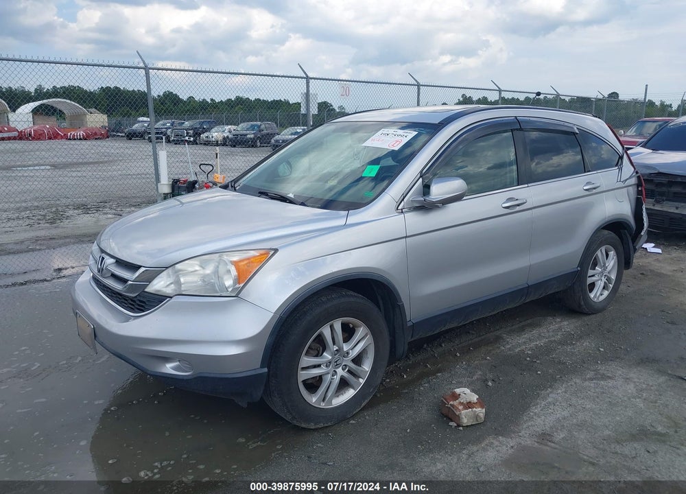 2010 HONDA CR-V EX-L VIN: JHLRE3H70AC006458
