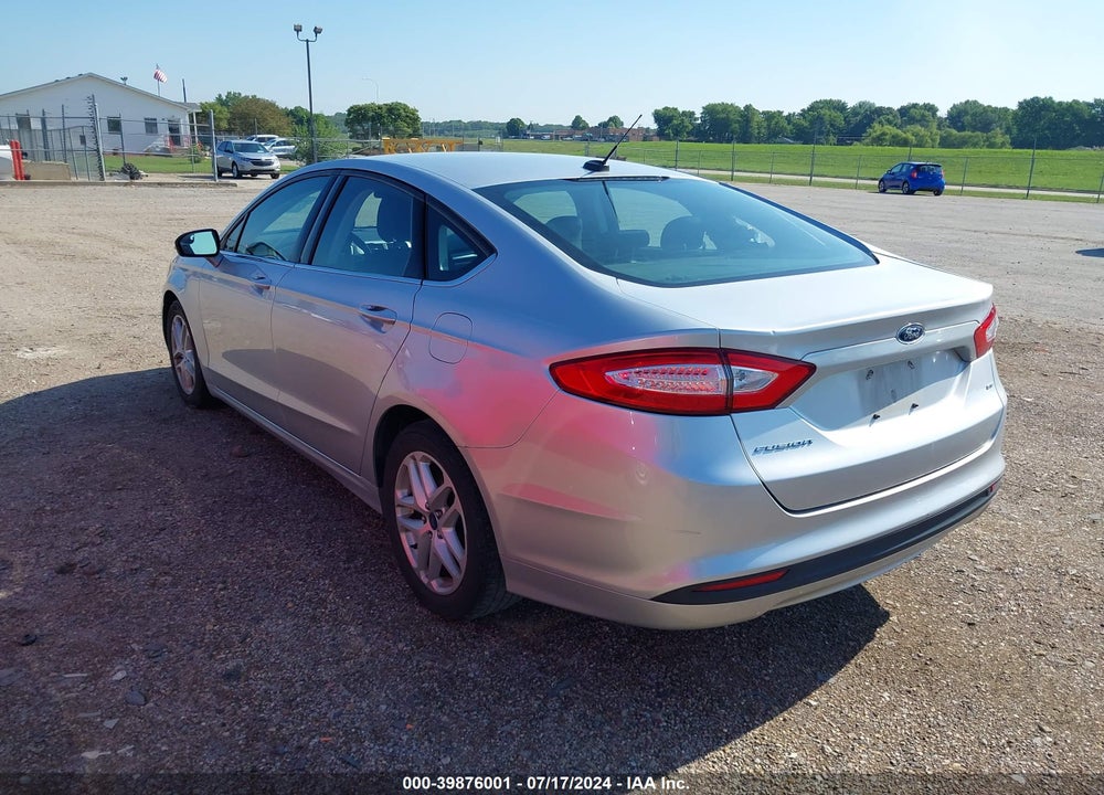 2014 FORD FUSION SE VIN: 3FA6P0H78ER396263