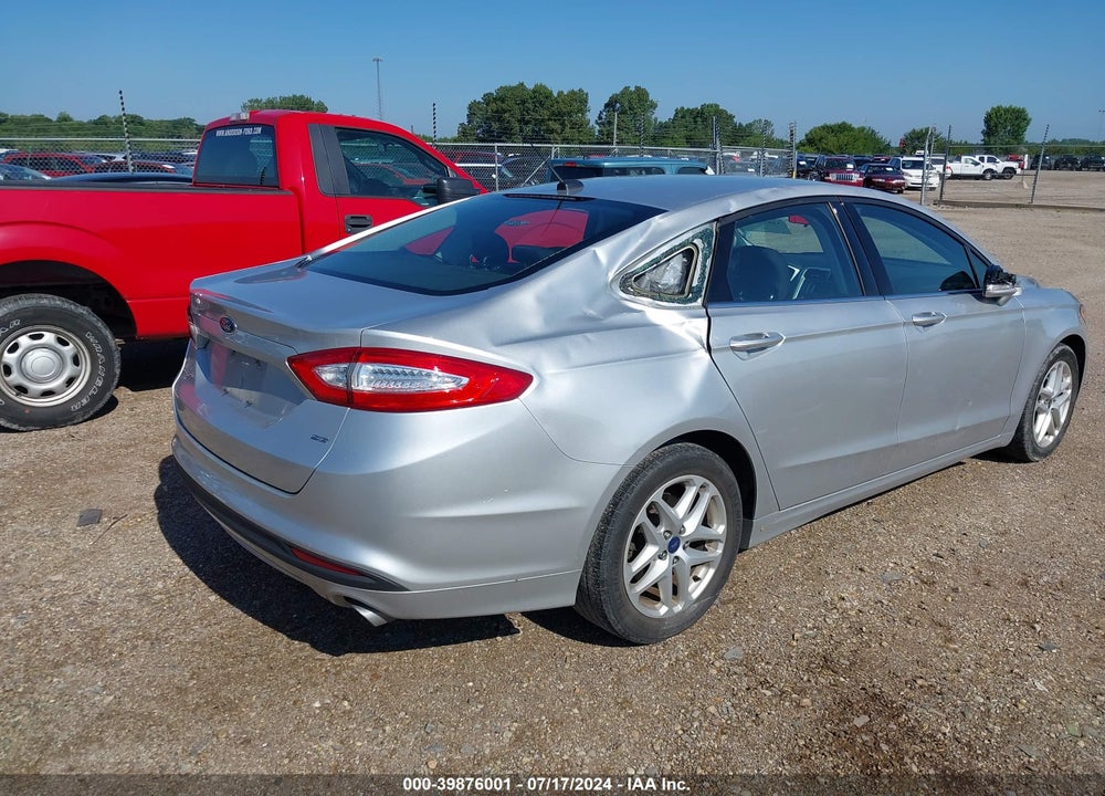 2014 FORD FUSION SE VIN: 3FA6P0H78ER396263