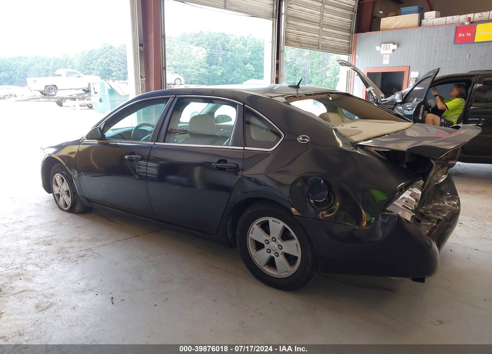 2008 CHEVROLET IMPALA LT VIN: 2G1WT58K489283680