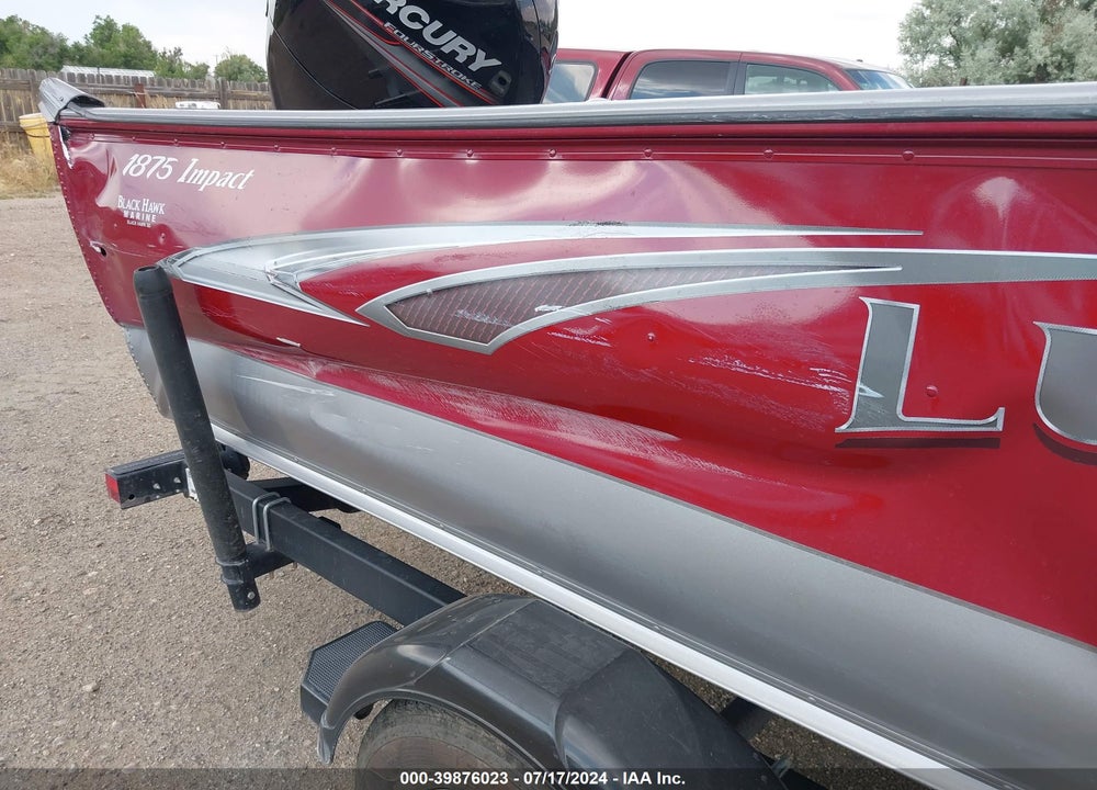 2019 LUND OTHER VIN: LBBHX275K819
