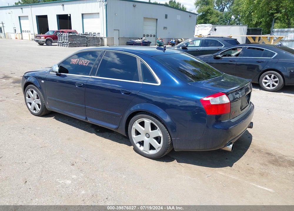 2005 AUDI S4 4.2 VIN: WAUPL68E45A097999