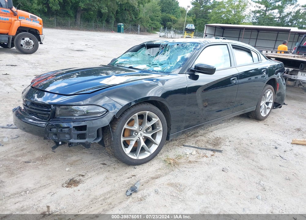 2022 DODGE CHARGER SXT RWD VIN: 2C3CDXBG6NH264481