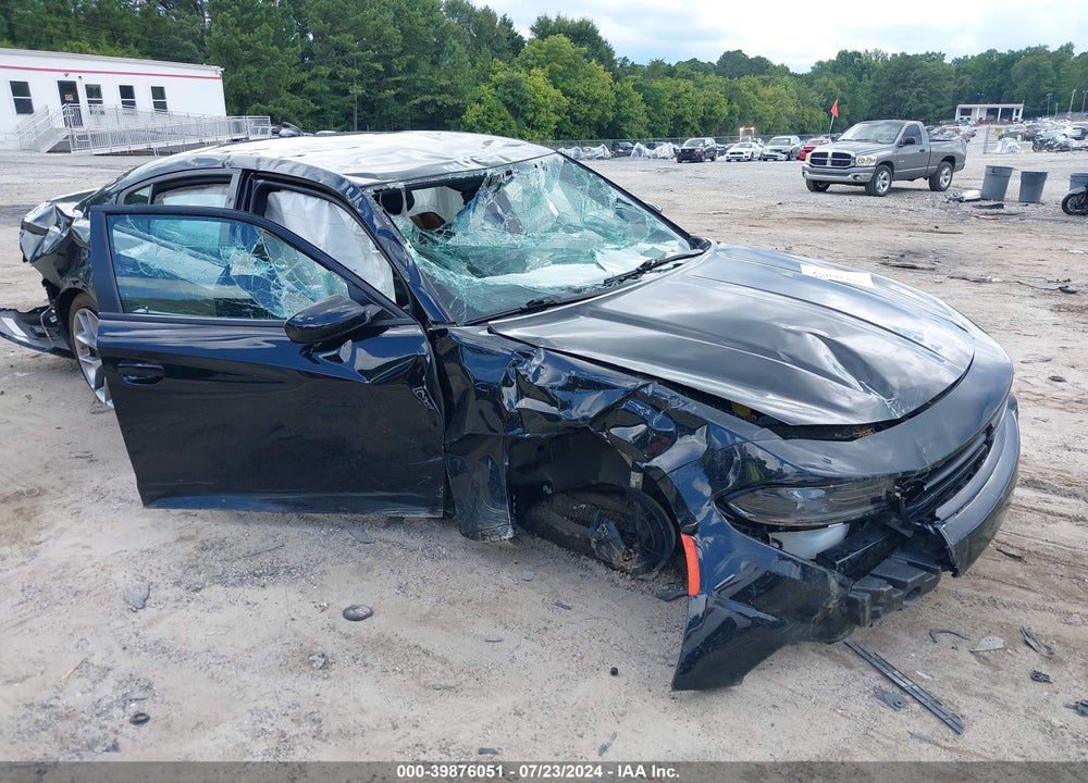 2022 DODGE CHARGER SXT RWD VIN: 2C3CDXBG6NH264481