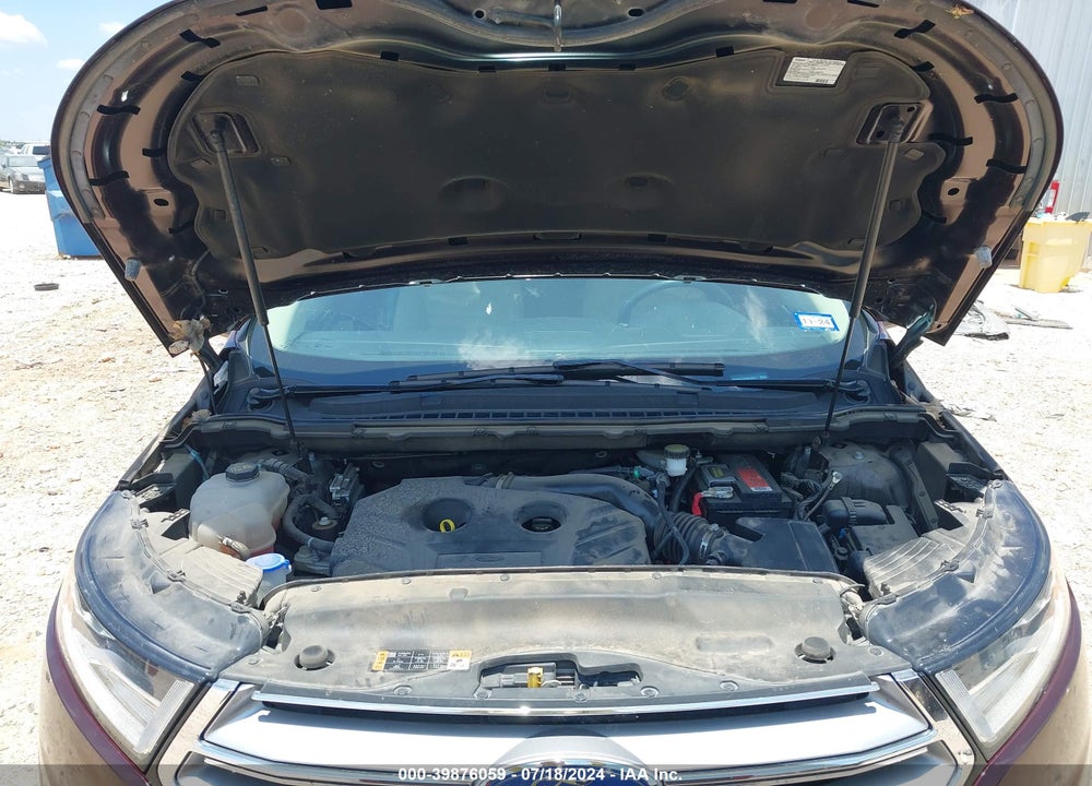 2018 FORD EDGE SEL VIN: 2FMPK3J9XJBC26677